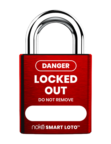 Noke HD LOTO Digital Padlock - Solid Aluminum Industrial Smart Lock